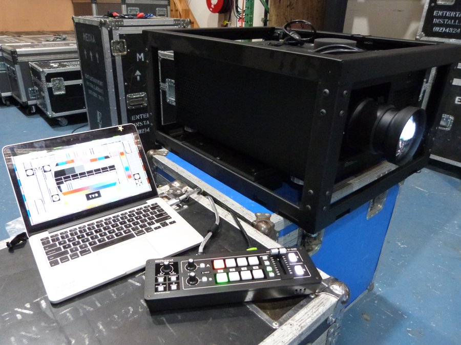 Hitachi 13k Lumens Projector now in Hire